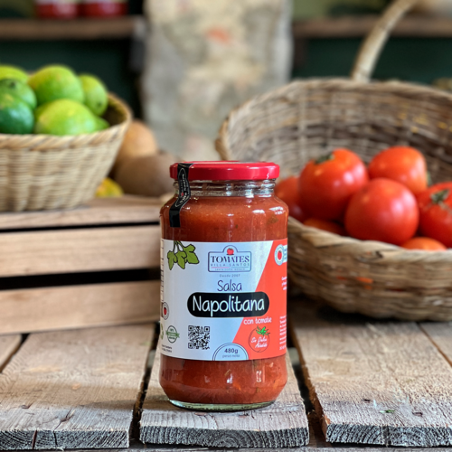 Salsa Napolitana con Tomate 480g